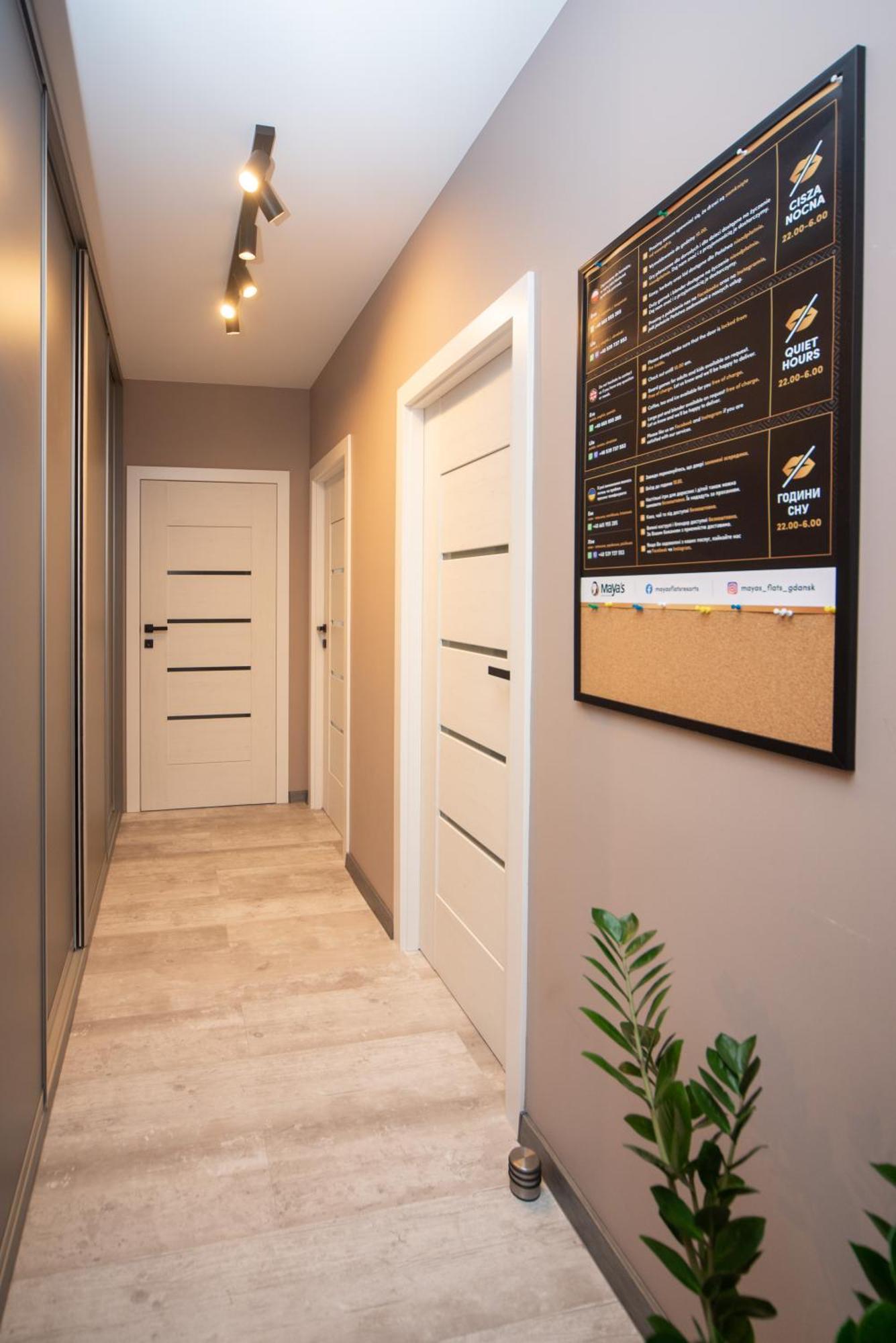 Premium 4 Rooms Apartment 格但斯克 外观 照片