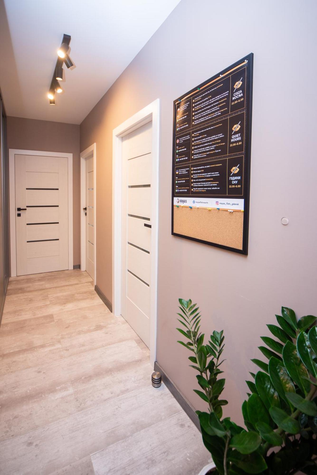 Premium 4 Rooms Apartment 格但斯克 外观 照片