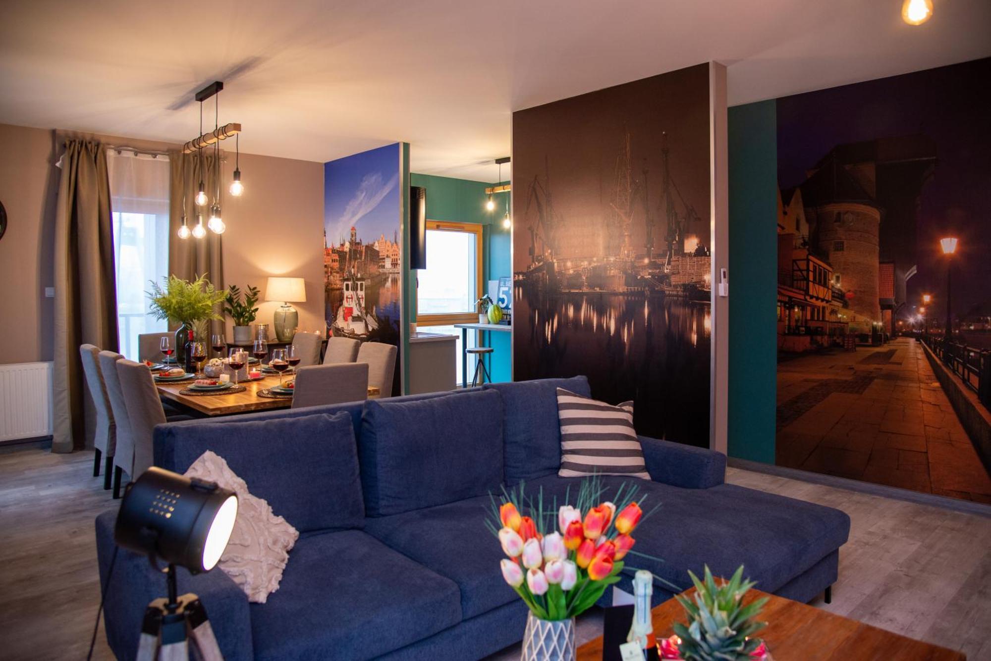 Premium 4 Rooms Apartment 格但斯克 外观 照片