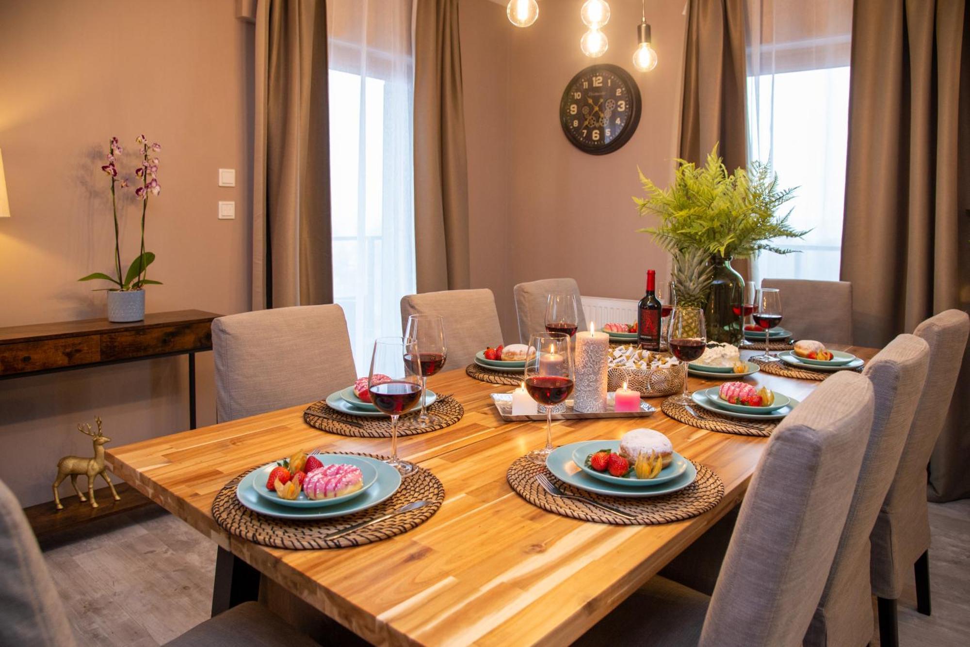 Premium 4 Rooms Apartment 格但斯克 外观 照片