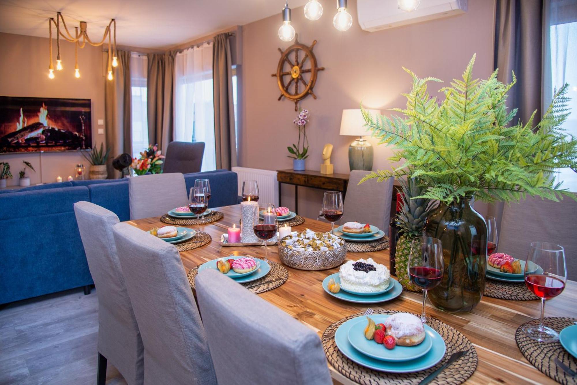 Premium 4 Rooms Apartment 格但斯克 外观 照片
